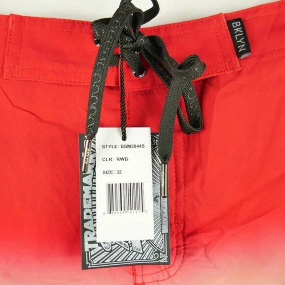 Brooklyn Cloth Men's American USA Patriotic Quick Dry Board Shorts Swim Surf - Picture 3 of 5